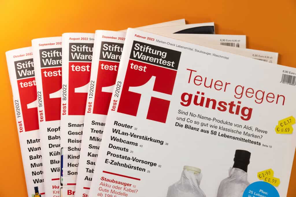 Hinweise von Stiftung Warentest zum Treppenlift Testsieger